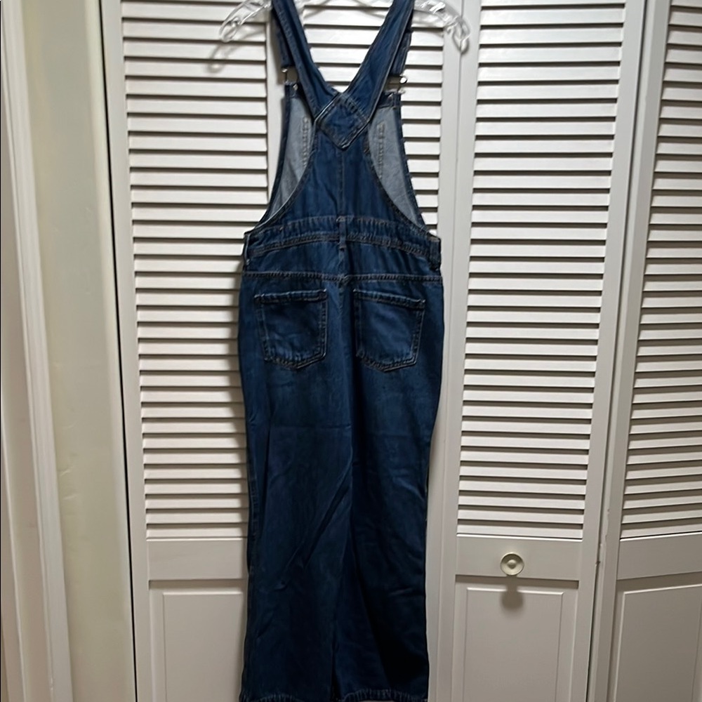 Cat and Jack Blue Denim Overalls - Picture 4 of 5